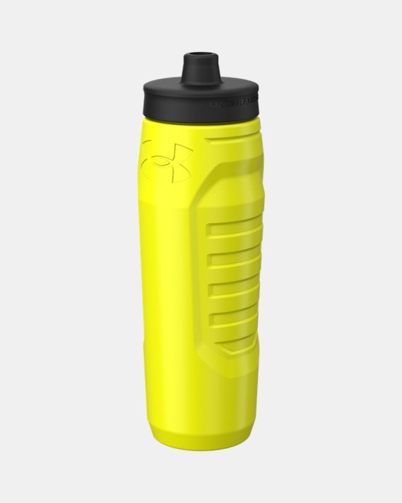 UA Sideline Squeeze 32 oz. Water Bottle, Green, pdpMainDesktop image number 1